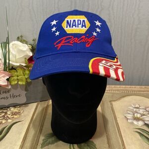 Napa Racing Michael Waltrip Cap Hat Adjustable Cotton Blue Unisex NWOT